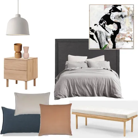 Lisa Bedroom Interior Design Mood Board by DOT + POP on Style Sourcebook