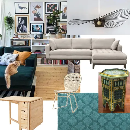 Living room Interior Design Mood Board by slimggrace on Style Sourcebook