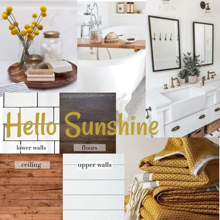Hello Sunshine Interior Design Mood Board by MaJablonski on Style Sourcebook