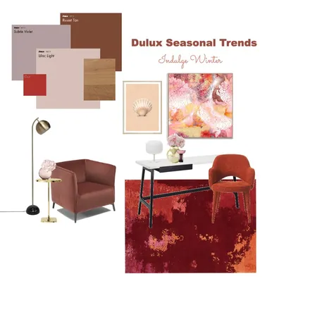 Dulux Seasonal Trends - Indulge Winter Interior Design Mood Board by Breeleech on Style Sourcebook