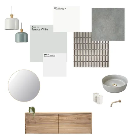 Taupaki ensuite Interior Design Mood Board by KezStrong on Style Sourcebook