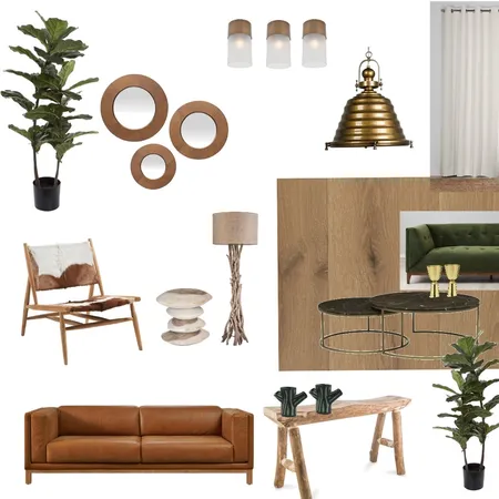wood &amp; iron Interior Design Mood Board by aviva on Style Sourcebook
