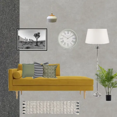 Grey &amp; Yellow Interior Design Mood Board by Naty on Style Sourcebook