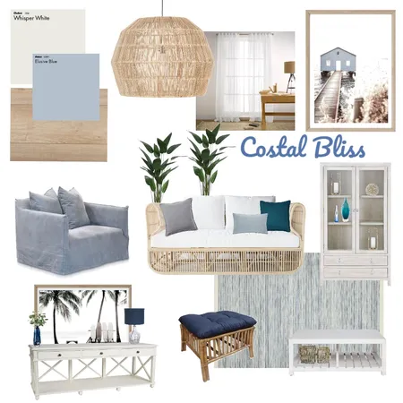 Costal Bliss Interior Design Mood Board by hollycoon on Style Sourcebook