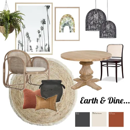 Earth and Dine Interior Design Mood Board by taketwointeriors on Style Sourcebook