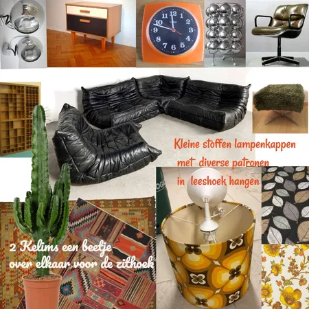 Mix of 70's, 80's and 90's interior Interior Design Mood Board by minou on Style Sourcebook