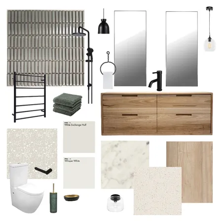 D&amp;D Master Bath Interior Design Mood Board by cfmilfor on Style Sourcebook