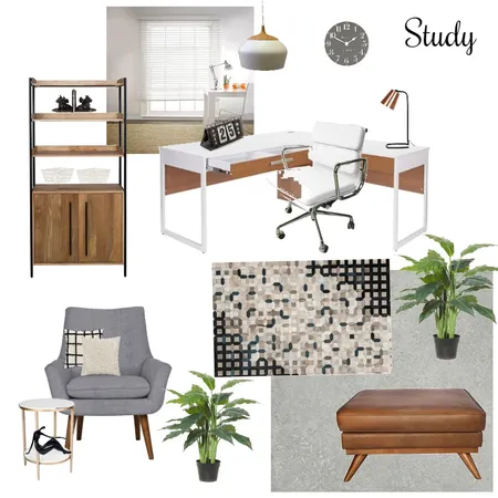Study Interior Design Mood Board by Lorraine on Style Sourcebook