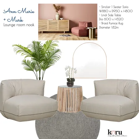 Ann Marie and Mark lounge nook 2 Interior Design Mood Board by stylebeginnings on Style Sourcebook