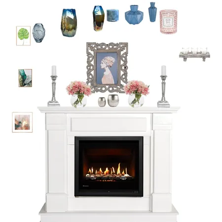fireplace mantle Interior Design Mood Board by JenMayer on Style Sourcebook