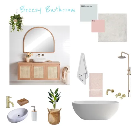 Breezy Bathroom Interior Design Mood Board by katiekrieg on Style Sourcebook