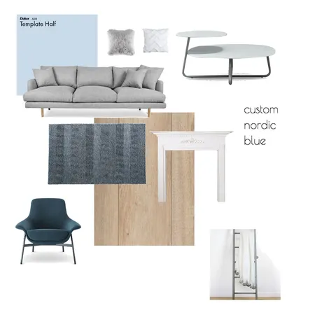 Nordic Blue Interior Design Mood Board by erin_burmeister on Style Sourcebook