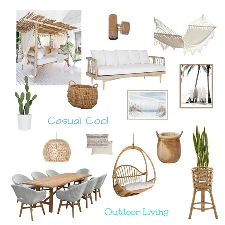 Outdoor Living Interior Design Mood Board by katiekrieg on Style Sourcebook