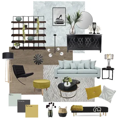 living Interior Design Mood Board by ADORN STYLING INTERIORS on Style Sourcebook