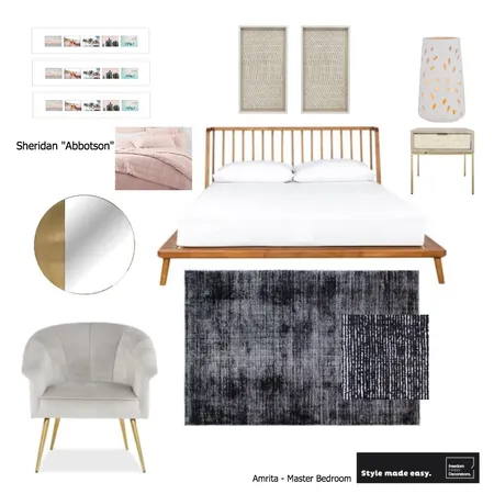 Amrita Master Bedroom V3 Interior Design Mood Board by fabulous_nest_design on Style Sourcebook
