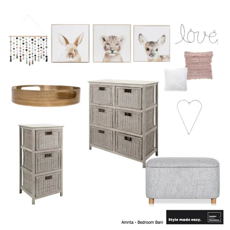 Amrita - Bedroom Bani V2 Interior Design Mood Board by fabulous_nest_design on Style Sourcebook