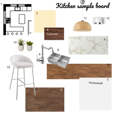 Kitchen Sample board Interior Design Mood Board by iva.petrova92 on Style Sourcebook