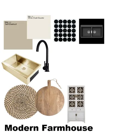 Modern Kitchen Farmhouse Interior Design Mood Board by jroque1234 on Style Sourcebook