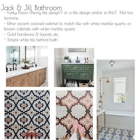 jack &amp; jill bathroom Interior Design Mood Board by megtimmons on Style Sourcebook