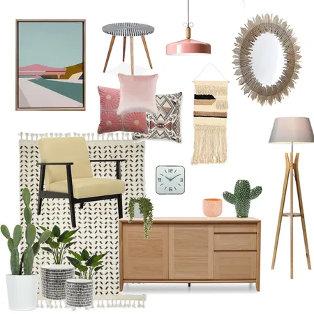 Aztec blush Interior Design Mood Board by Oleander & Finch Interiors on Style Sourcebook