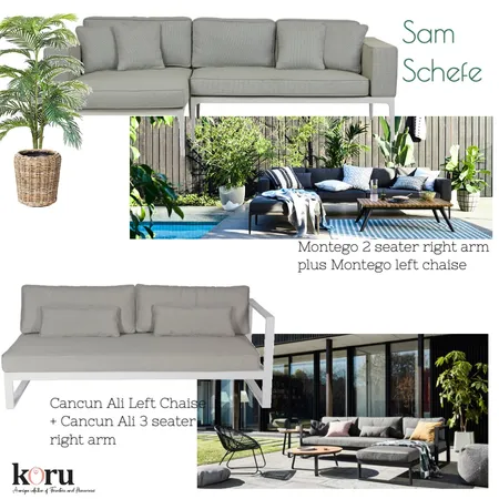 Sam Schefe Outdoor Interior Design Mood Board by stylebeginnings on Style Sourcebook