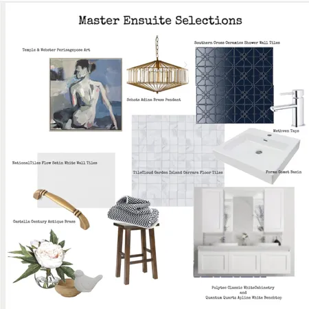 Master Ensuite Selections Interior Design Mood Board by BFD on Style Sourcebook