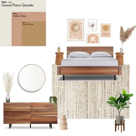 Boho Bedroom Interior Design Mood Board by stevanovicmilka44 on Style Sourcebook