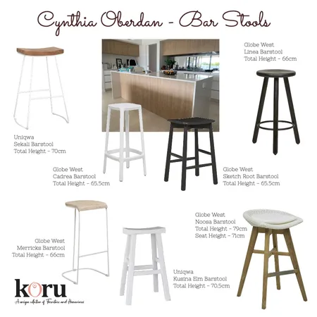 Cynthia Barstools2 Interior Design Mood Board by GraceR on Style Sourcebook