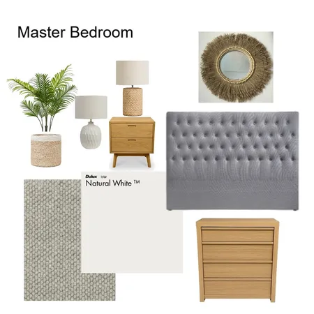 Maroubra Master Bedroom Interior Design Mood Board by mahakidesignsandco on Style Sourcebook