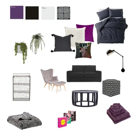 YAELS ROOM Interior Design Mood Board by moranlaub on Style Sourcebook