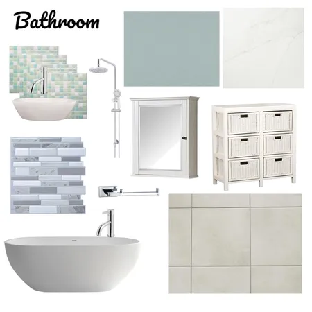 Bathroom Interior Design Mood Board by Monique1994 on Style Sourcebook