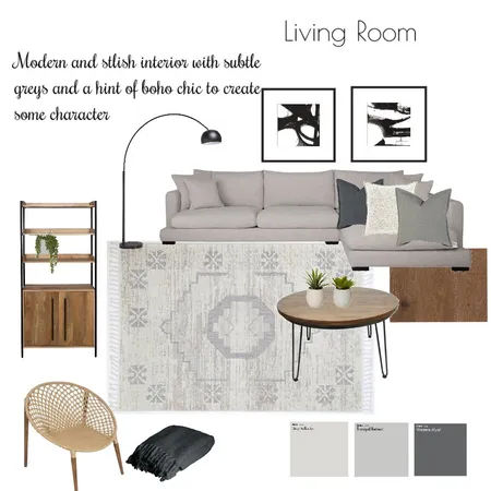 Assignment 9 Living Room Interior Design Mood Board by OliviaTordoff96 on Style Sourcebook