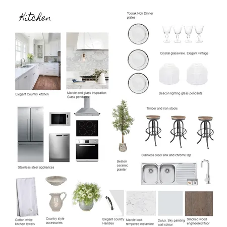 Kitchen Interior Design Mood Board by Katerina on Style Sourcebook
