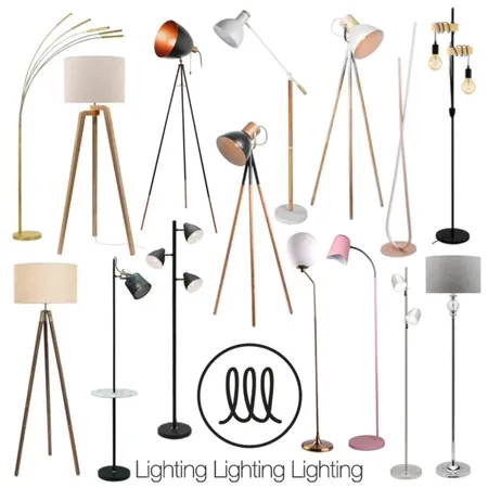 Lighting Lighting Lighting floor lamps Interior Design Mood Board by Thediydecorator on Style Sourcebook