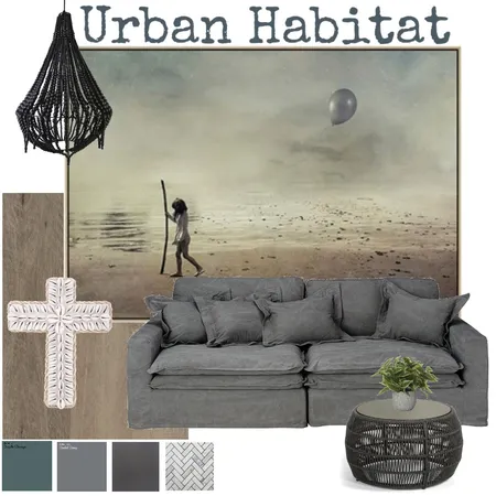 Living Interior Design Mood Board by Urban Habitat on Style Sourcebook