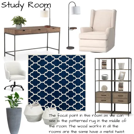 Study Room Interior Design Mood Board by Aya on Style Sourcebook