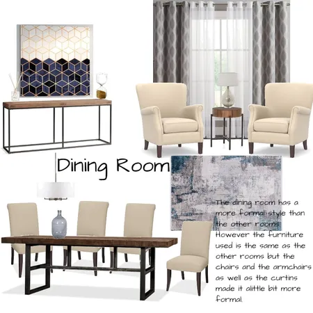 Dining Room Interior Design Mood Board by Aya on Style Sourcebook