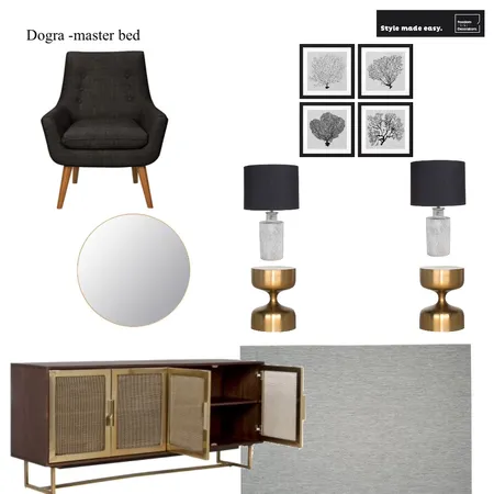 dogra - master bed Interior Design Mood Board by fabulous_nest_design on Style Sourcebook