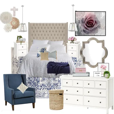 Marion- bedroom Interior Design Mood Board by LotNine08Interiors on Style Sourcebook