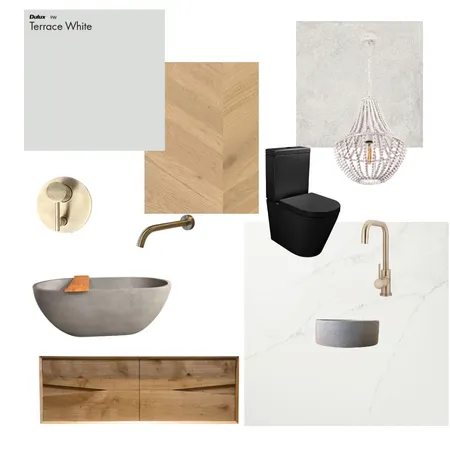 Bathroom 1 Interior Design Mood Board by IsabellaSleep on Style Sourcebook