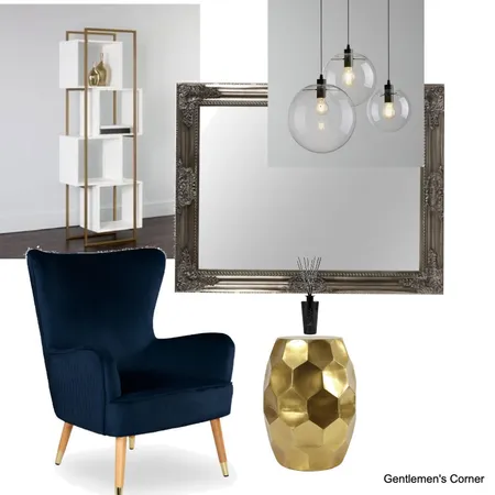 Gentlemen's Corner Interior Design Mood Board by Paballo on Style Sourcebook