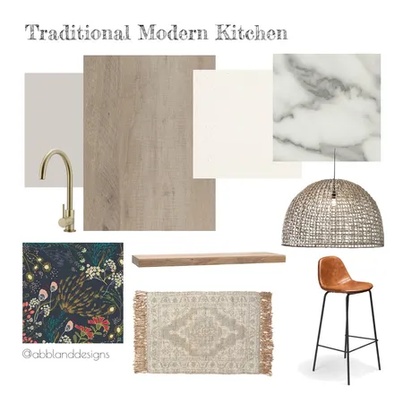 N Center Apt 1 Kitchen Interior Design Mood Board by Abblanddesigns on Style Sourcebook