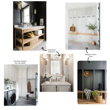 Barber Powder / Laundry / Changing Room Interior Design Mood Board by Payton on Style Sourcebook
