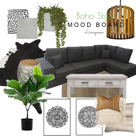 Boho Interior Design Mood Board by missMicah on Style Sourcebook