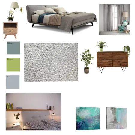 Mom's Bedroom Interior Design Mood Board by Anat Erez on Style Sourcebook