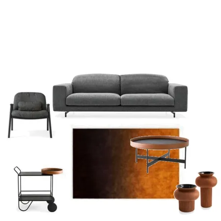 Orange Dream Lounge Interior Design Mood Board by PaigeMulcahy16 on Style Sourcebook