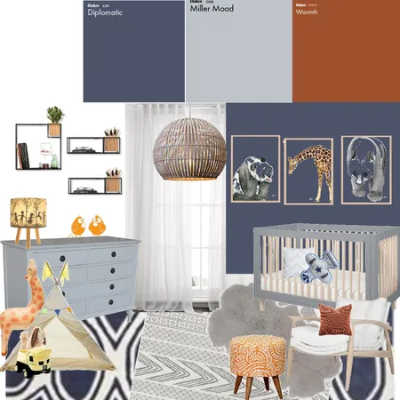 Nursery 2 Interior Design Mood Board by Jazmine.Garland on Style Sourcebook