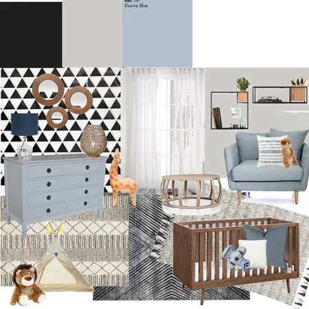 Nursery 3 Interior Design Mood Board by Jazmine.Garland on Style Sourcebook