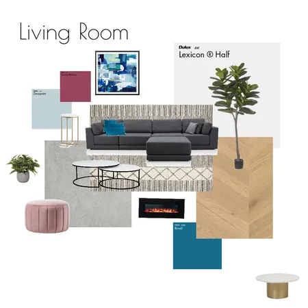 Living Room Interior Design Mood Board by Booth on Style Sourcebook