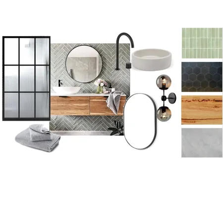 Field Street_Main Bathroom_V3 Interior Design Mood Board by assemblyinteriors on Style Sourcebook